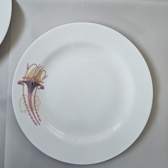 🇬🇧 WEDGEWOOD Art Noveau Bone China Chargers x2 - Picture 3 of 8